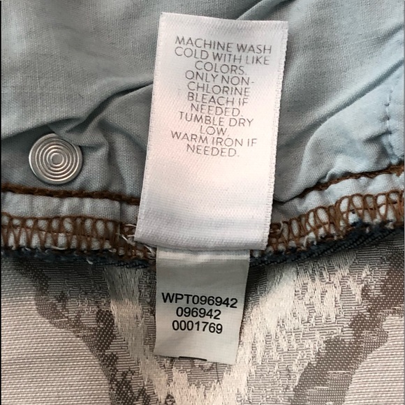 J. Jill Weekender Straight Leg Jeans 0P - Mystic Wash - Picture 4 of 7